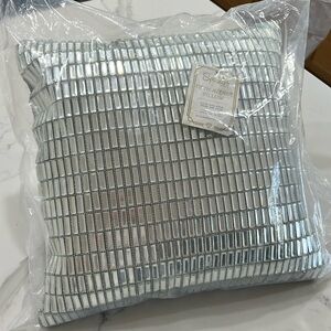 NWT Sparkles Home Rhinestones glass Pillow “Fifth Ave pillow”